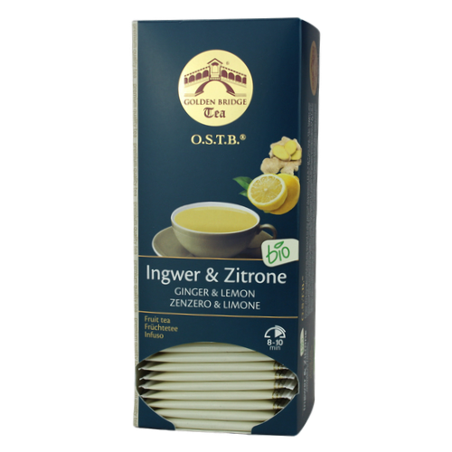 GOLDEN BRIDGE TEA O.S.T.B.  <br>BIO Ginger & Lemon
