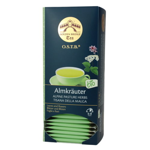 GOLDEN BRIDGE TEA O.S.T.B.  <br>BIO Alpine herbs