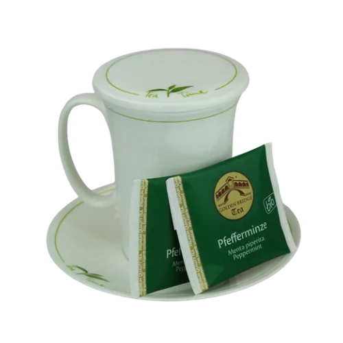 GOLDEN BRIDGE TEA O.S.T.B. BIO Pfefferminze – Bild 2