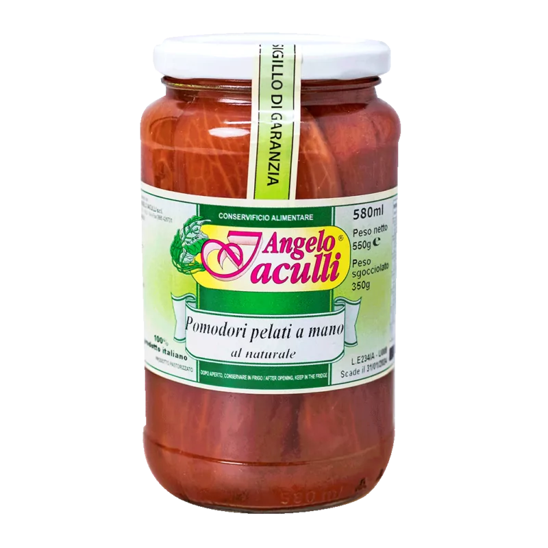 Handgepellte Tomaten - natürlichen Ursprungs