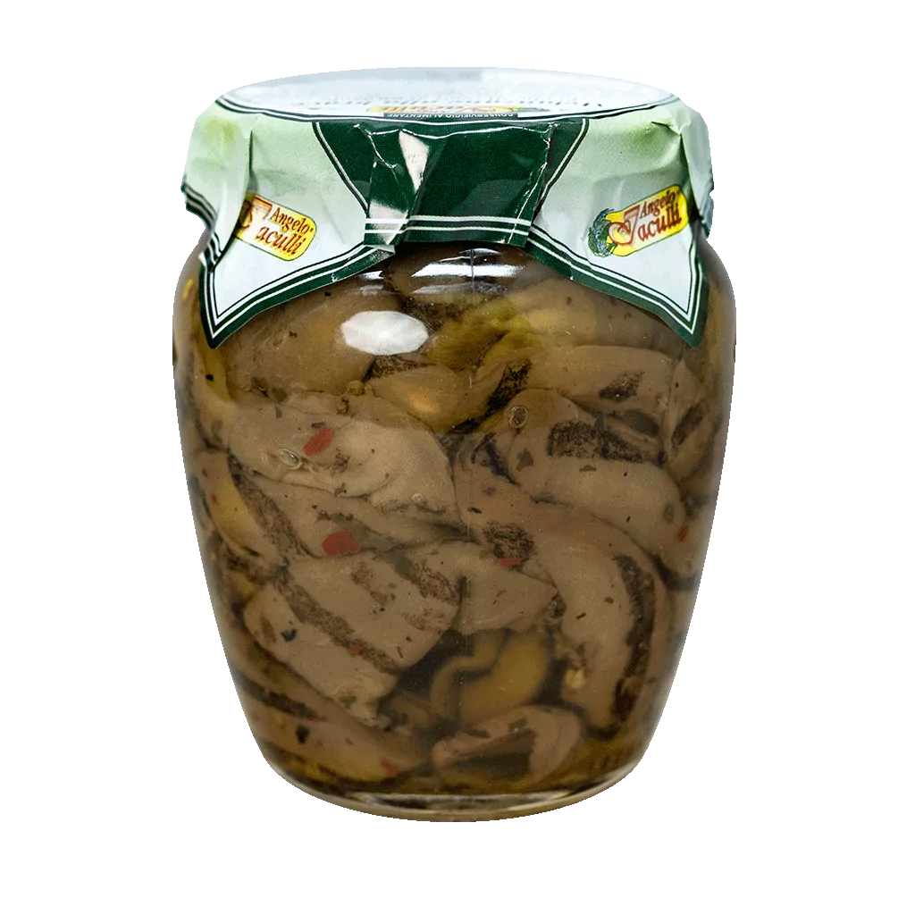 Gegrillte Auberginen - eingelegt in Sonnenblumenöl – Bild 2