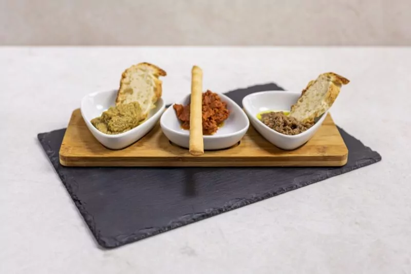 Paté aus sonnengetrockneten Tomaten in extra nativem Olivenöl  – Bild 3