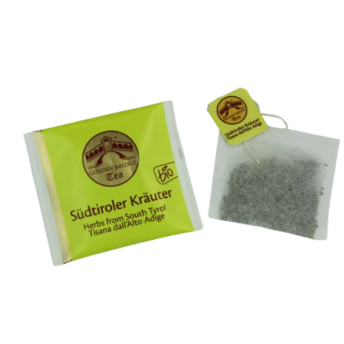 Golden Bridge Tea BIO Südtiroler Kräuter |  Aromatische Kräutermischung – Bild 3