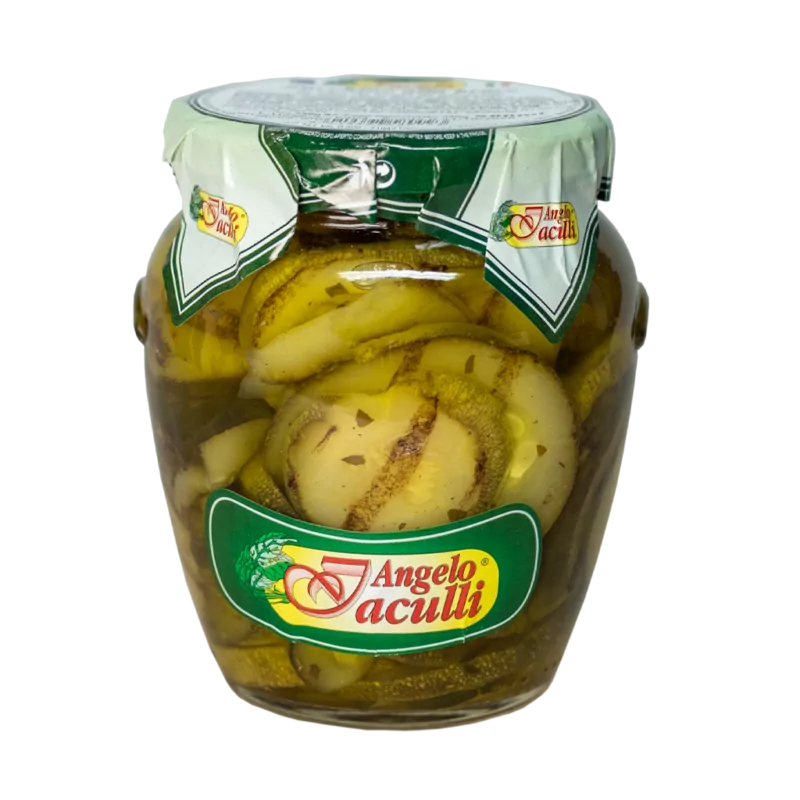 Gegrillte Zucchini - eingelegt in Sonnenblumenöl