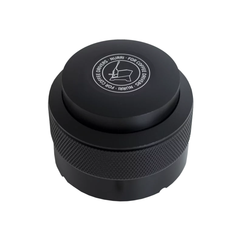 Tamper "Nurri" flach, schwarz | 58 mm oder 54 mm